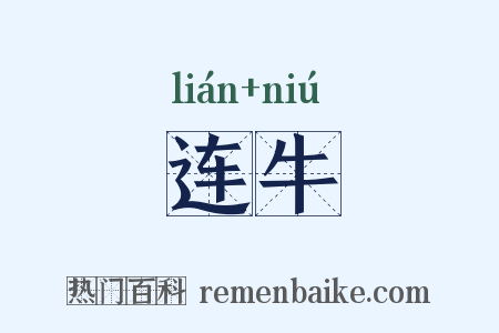 连牛是什么意思的图片
